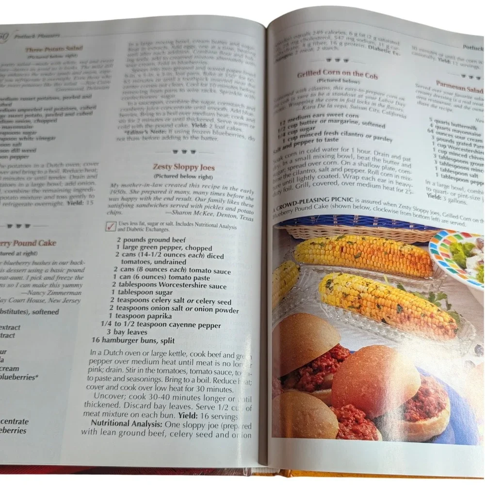 Taste of Home 2004 Annual Recipes Hardcover Cookbook 500+ Recipes